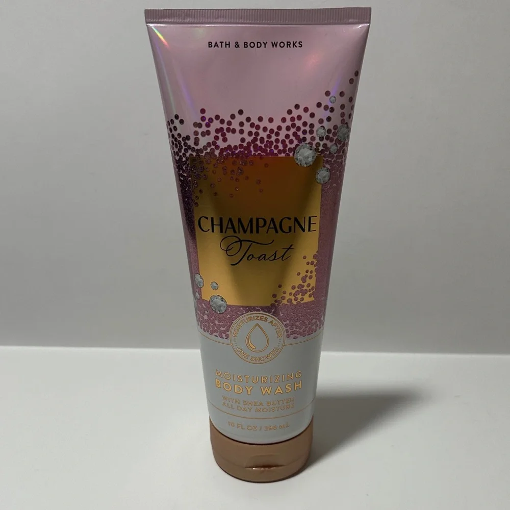 NEW Bath & Body Works Champagne Toast Moisturizing Body Wash - 10 oz
